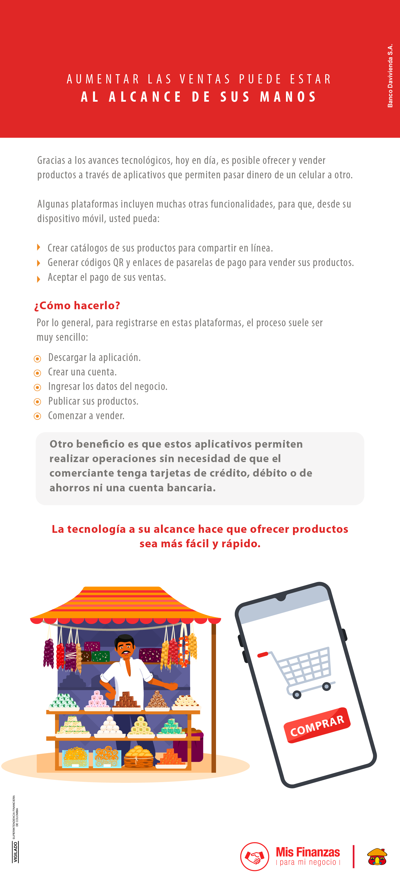 Aumentar las ventas puede estar al alcance de sus manos