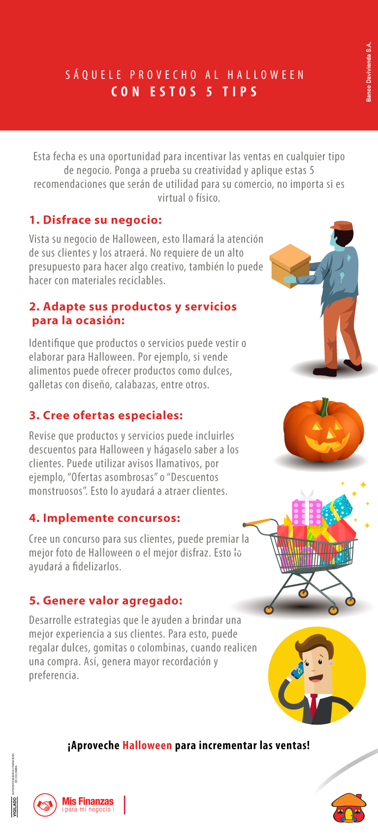 Sáquele provecho al Halloween con estos 5 tips 