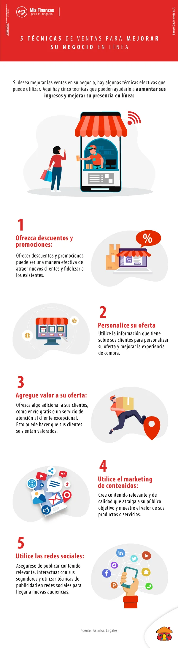 Estrategias para aumentar las ventas de su negocio en línea